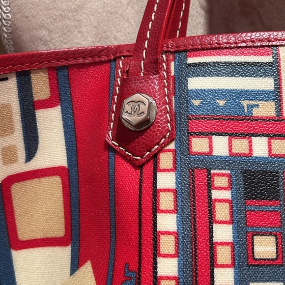 Chanel tote 2006-2008 collection Train to Boston - Picture 2 of 10